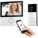 Kit d'interphone vid�o, 4 fils, 7 or - vid - ms - 1078