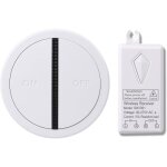 Kit interrupteur et r�cepteur � distance, mini relais portable pas de c�blage pas de wifi n�cessaire ...