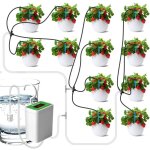 Kit d'irrigation goutte � goutte automatique, 12 kits syst�me d'arrosage automatique pour plantes d'int�rieur, ...