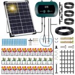 Kit d'irrigation goutte � goutte automatique �nergie solaire, syst�me d'irrigation automatique de jardin ...