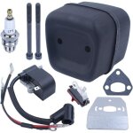 Kit de joint de bouclier thermique de boulon de silencieux d'chappement pour husqvarna 137 142 et 136 ...