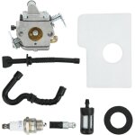 Kit de joint de carburateur et filtre de carburateur pour tron�onneuse stihl ms170 ms180 017 018