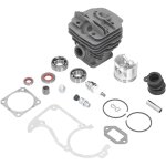 Kit de joint de collecteur d'admission de piston de cylindre de trononneuse de 48mm, remplacement 1125 ...