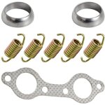 Kit joint d'�chappement et joint donut 5811511 3610047 compatible avec polaris sportsman 600 700 ranger ...