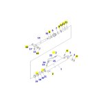 Kit joints verin de godet - komatsu - 707 - 98 - 13990 Kit joints verin de godet - komatsu - 707 - 98 - 13990