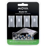 Kit de lames de remplacement pour robot tondeuse mova, remplacement rapide, lame x12, boulon x12 Kit de lames de remplacement pour robot tondeuse mova, remplacement rapide, lame x12, boulon x12