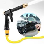 Kit de lavage et de nettoyage de voiture, pistolet � eau haute pression, jet pour tuyau d'arrosage, buse ...