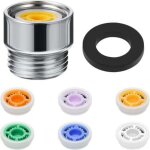 Kit de limiteur de d�bit de douche, adaptateur d'�conomie d'eau, 1 / 2 pouce, vanne de r�gulation de ...