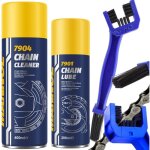 Kit lubrifiant mannol pour nettoyer les cha�nes de moto et de v�lo