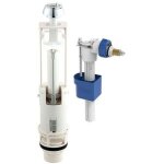 Kit mcanisme wc avec flotteur latral - rousseau - 3 / 6l - certifi nf