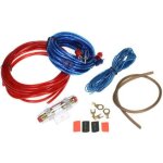 Kit de montage d'amplificateur de caisson de basses audio de voiture 1500w kit de c�blage amp rca c�ble ...