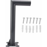 Kit de montage pour parabole internet par satellite en alliage d'aluminium, support r�sistant pour poteau, ...