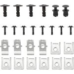 Kit de montage vis cache pour moteur - clips de r�paration - protection de moteur - clip de fixation ...