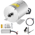 Kit de moteur electrique sans balais, 1800 w, moteur electrique cc pour karts, 48 v 4500 tr / min, avec ...