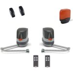 Kit de motorisation complet à bras articulé bl griffe - usage résidentielle - tél, feu, cellule cardin ... Kit de motorisation complet à bras articulé bl griffe - usage résidentielle - tél, feu, cellule cardin ...