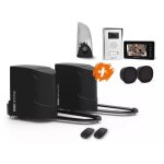 Scs sentinel - kit motorisation portail battant et interphone vido filaire, simplyopen 2 integral