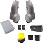 Kit - motorisation de portail battant - systeme a roues - reversible - moteurs 230v - cisa - myflow rc ... Kit - motorisation de portail battant - systeme a roues - reversible - moteurs 230v - cisa - myflow rc ...