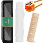 Kit de moule � sushi � faire soi - m�me, rouleau � sushi et tapis en bambou pour moule � riz, outil de ...