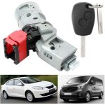 Kit neiman clio 3 kangoo 2, kasturbo antivol serrure d'allumage direction avec cl� pour trafic master ...