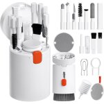 Kit de nettoyage de clavier, 20 en 1 kit de nettoyage pc multifonctionnelle, kit de nettoyage clavier ...