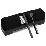 Kit de nettoyage de disques vinyles, brosse de nettoyage antistatique en velours pour disques vinyles, ...