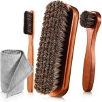 Kit de nettoyage&entretien cuir premium 4 pièces poils de cheval 100% applicateurs, brosses brillantage&chiffo ... Kit de nettoyage&entretien cuir premium 4 pièces poils de cheval 100% applicateurs, brosses brillantage&chiffo ...