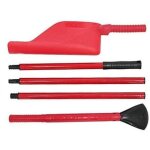 Kit de nettoyage de goutti�res r�tractable, outils de jardinage en plastique avec pelle et r�teau pour ...
