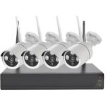 Kit de vid�osurveillance nvr sans fil + 4 cam�ras - dio connected home - 3mp