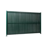 Gardenode - kit occultation lattes pvc pour panneau rigide maille 55 h 1m73 l 2m50 vert