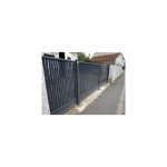 Cloture&jardin - kit occultation pvc  tresser gris anthracite - 10m - jarditop - 1, 53 mtre