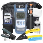 Kit d'outils ftth pour fibre optique compteur de puissance optique couperet de fibre dénudeur de fil ... Kit d'outils ftth pour fibre optique compteur de puissance optique couperet de fibre dénudeur de fil ...