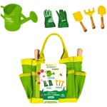 Sac de jardinage 6 pieces - planete plante - silence �a pousse - des 3 ans