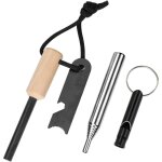 Kits de outil de survie , multi - usage en magn�sium d'urgence feu starter flint striker et aluminium ...