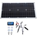Kit de panneau solaire 100w ip67 tanche avec contrleur dc 12v 24v 20a panneau solaire portable pour ...