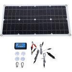 Kit de panneau solaire 100w ip67 �tanche avec contr�leur dc 12v 24v 20a panneau solaire portable pour ...