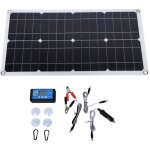 Kit de panneau solaire 100w ip67 �tanche avec contr�leur dc 12v 24v 20a panneau solaire portable pour ...