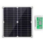 Kit de panneaux solaires 20 w 12 v, flexible, en silicium monocristallin, avec contr�leur de charge pv, ...