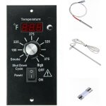 Kit de panneau de commande de thermostat num�rique , accessoires pour barbecue � pellets raeger bac236 ...