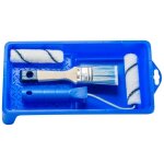 Kit de peinture : pinceau, plateau, 2x rouleaux