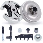 Kit de pignon pour husqvarna 445 445ii 450 450ii tron�onneuse, 325 pignon (7 dents) avec embrayage + ...