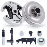 Kit de pignon pour husqvarna 445 445ii 450 450ii tron�onneuse, adefol . 325 pignon (7 dents) avec embrayage ...