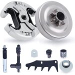 Kit de pignon pour husqvarna 445 445ii 450 450ii tron�onneuse, adefol . 325 pignon (7 dents) avec embrayage ...
