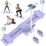 Kit pilates reformer, machine � ski 5 en 1, planche de pilate pliable, appareil abdominaux, push up board, ...