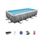 Kit piscine hors sol tubulaire bestway power steel? - 549 x 274 x 122 cm - rectangulaire (avec pompe, ... Kit piscine hors sol tubulaire bestway power steel? - 549 x 274 x 122 cm - rectangulaire (avec pompe, ...