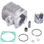 Kit piston cylindre ulisem de remplacement pour moteur 2 temps 49 cm, mini moto, quad, pocket bike, ...