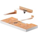 Schluter - kit plan vasque  carreler 1170mm x 520 mm kerdi board w