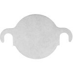 Kit de plaque d'obturation de valve en acier inoxydable egr ensemble plaque bloc de clapet de vanne pour ...