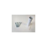Cloture&jardin - kit platine pour poteau rond de portillon grillagé blanc + visserie Cloture&jardin - kit platine pour poteau rond de portillon grillagé blanc + visserie