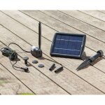 Solairepratique - kit pompe bassin solaire watersplash 175l - 2w Solairepratique - kit pompe bassin solaire watersplash 175l - 2w