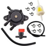 Kit de pompe � carburant + robinets d'essence + filtre + tuyau + pinces pour honda gc135 gc160 gc190 ...